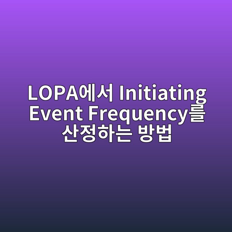 LOPA에서 Initiating Event Frequency를 산정하는 방법 2 lopaec9790ec849c initiating event frequencyeba5bc ec82b0eca095ed9598eb8a94 ebb0a9ebb295 1787570048